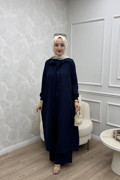 Eva 3 Lü Takım Lacivert