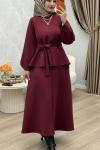Mercan Etek Takım Bordo