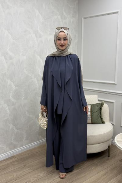 Nora 3 Lü Takım Antrasit
