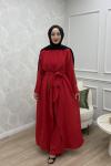 Nora 3 Lü Takım Kırmızı