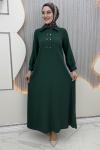 Alsera Elbise Zümrüt
