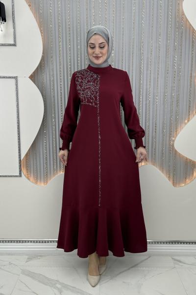 Altıntaş Elbise Bordo