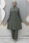 Aysima Pantolonlu  Mint Yeşili