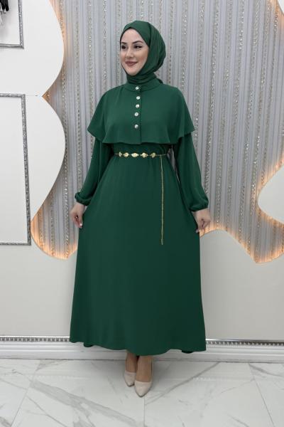 Azize Elbise Zümrüt