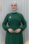 Dilruba Elbise Zümrüt