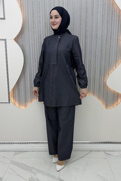 Dora Pantolonlu Takım Lacivert