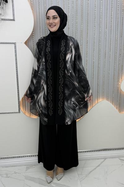 Efsa Pantolonlu Takım Siyah