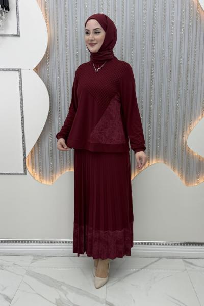Eslem Etekli Takım  Bordo