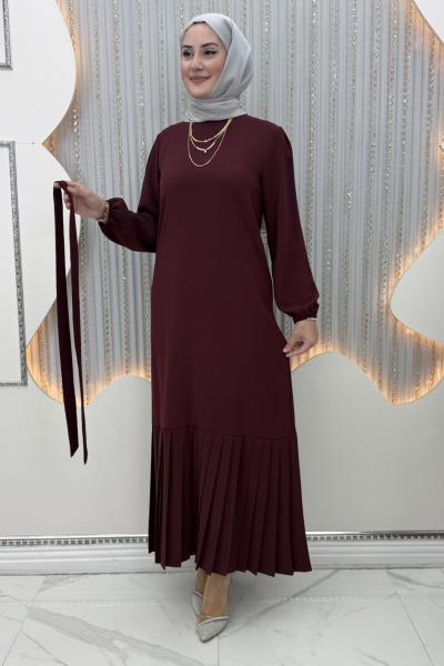 Eylül Elbise Bordo