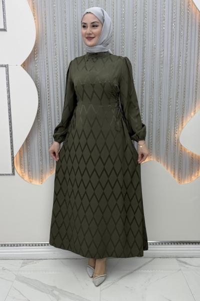 Eyşan elbise Haki