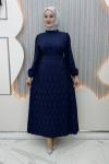 Eyşan elbise Lacivert