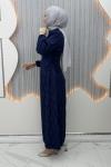 Eyşan elbise Lacivert