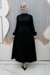 Eyşan elbise Siyah