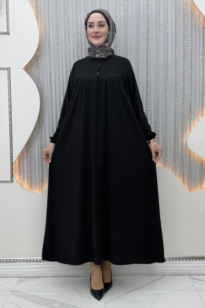 Feraye Elbise  Siyah