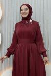 Gülcan Abiye Bordo