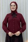Gülnaz Etekli Takım Bordo
