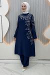 Hasret Pantolonlu Takım Lacivert