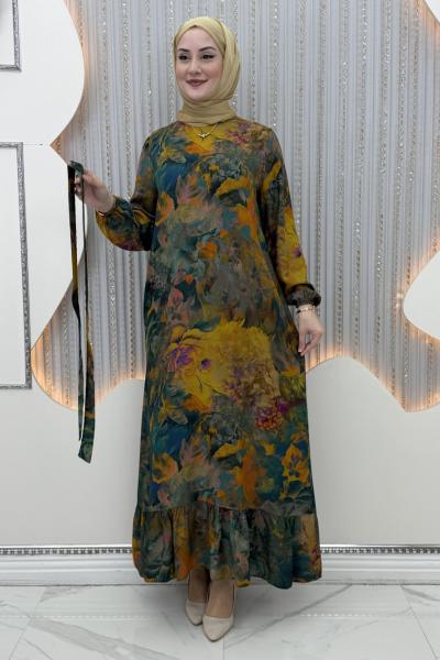 Hülya Elbise Zümrüt