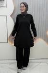 İlayda Pantolonlu Takım Siyah