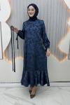 Jakar Elbise Lacivert