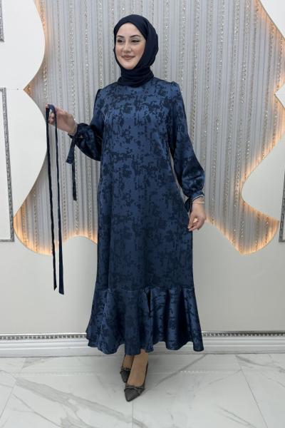 Jakar Elbise Lacivert