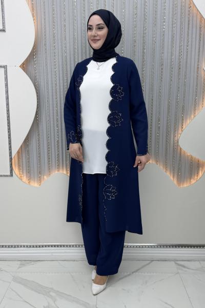 Kadim Pantolonlu Takım Lacivert