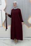 Özün Elbise Bordo