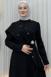 Parıltı Abiye Siyah