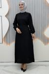 Revna Elbise Siyah