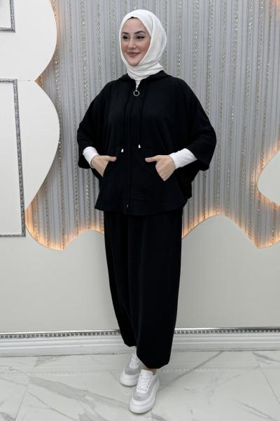 Şalvar 2’li takım Siyah