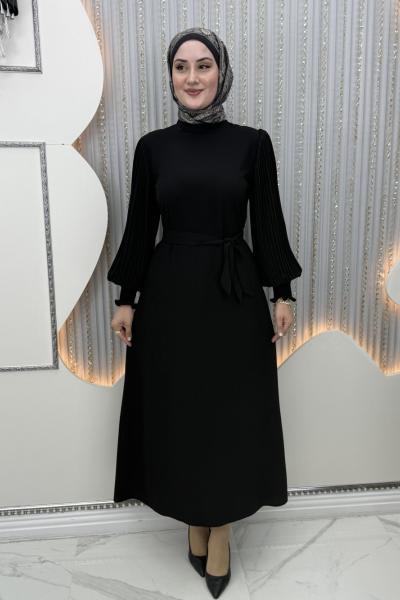 Yeni Parla Elbise Siyah