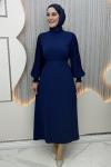 Yeni Parla Elbise Lacivert Marin