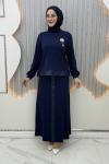 Zalen Etekli Takım Lacivert