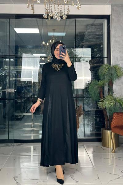Elçin Elbise Siyah