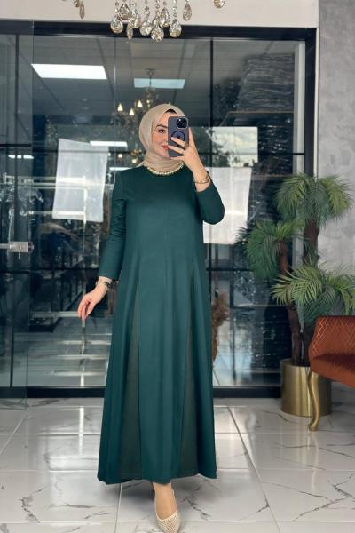 Elçin Elbise Yeşil