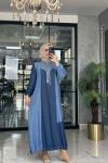 Hicret Elbise-Mavi