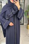 Hicri Abaya-Lacivert