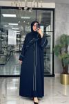 Hicri Abaya-Lacivert