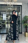 Karmen 2li Abaya-Siyah