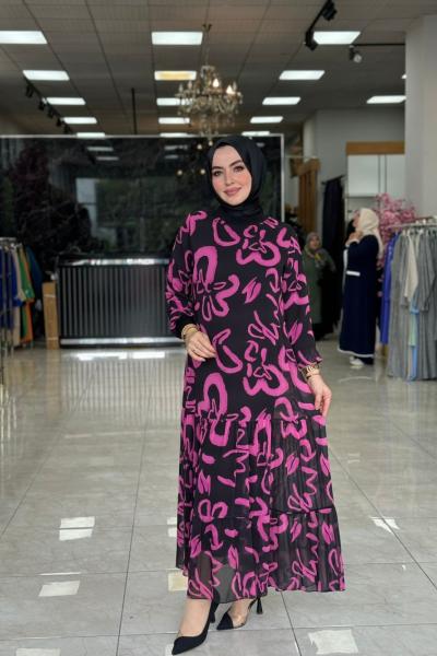 Melike Kaan Elbise Pembe