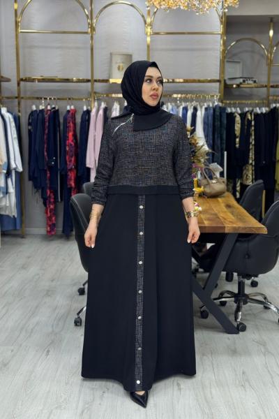 Melodi Elbise Siyah