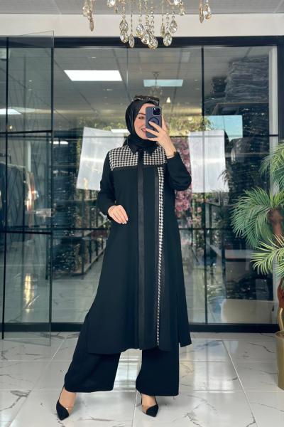 Selver Pantolonlu Takım Siyah