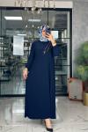 Serpil Elbise-Lacivert