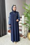 Aysun Elbise Lacivert