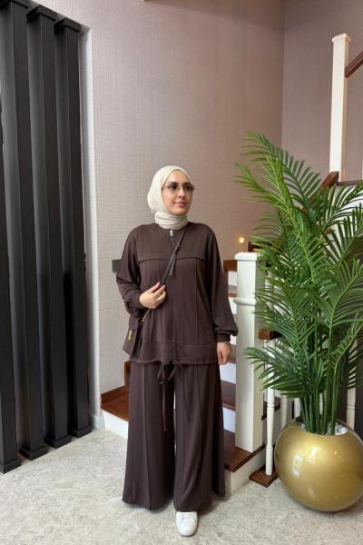 Holly Takım Kahverengi