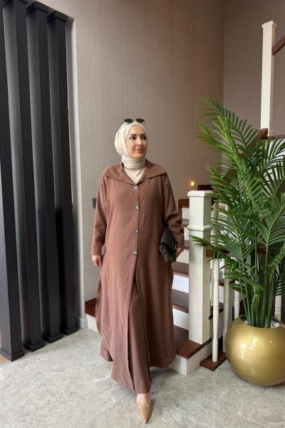 Niana Takım Kahverengi
