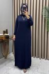 Asude Elbise Lacivert