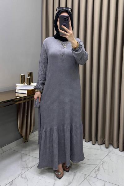 Nigar Elbise Gri