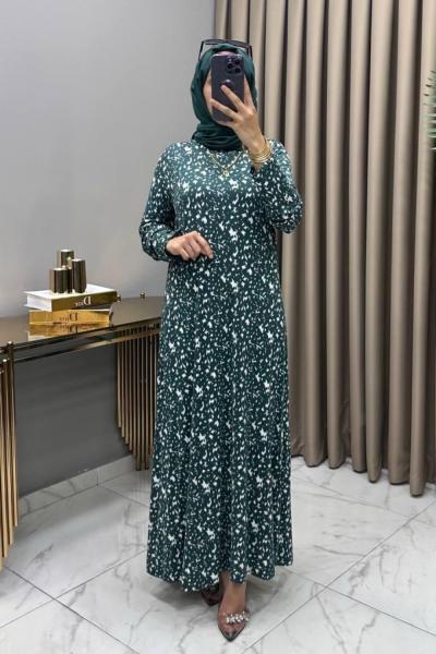 Tuğba Elbise Zümrüt