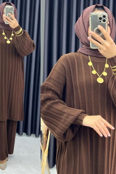 Şengül Takım Kahverengi